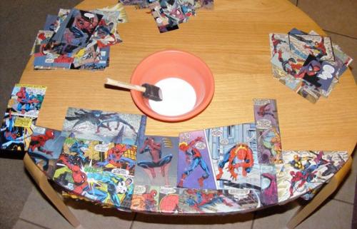 Делаем и мы декорируем журнальный столик. 01