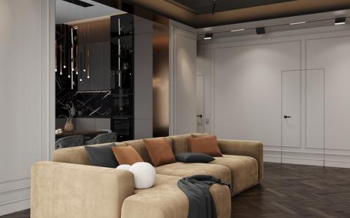 Дом. Кухня - гостиная. 02 Дом. Кухня - гостиная. 02