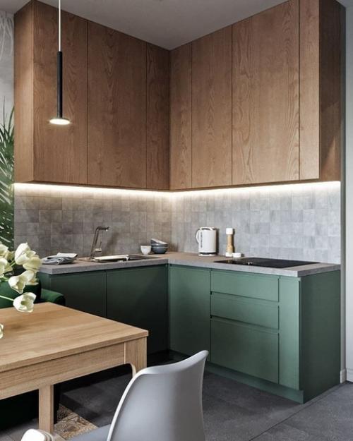 Что может быть прекраснее сочетания природных оттенков в интерьере. 01