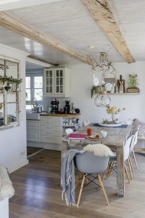 Хозяйка этого чудесного весеннего интерьера Кристель интересную мысль высказала. 05