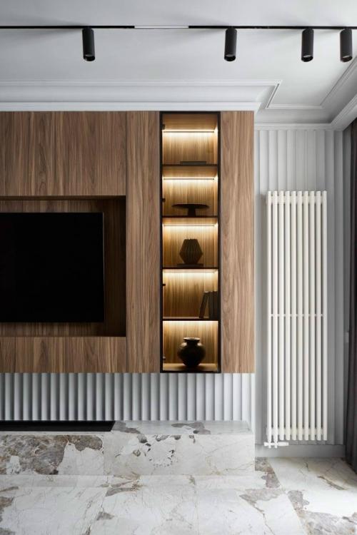 Современная неоклассика + минимализм: квартира в Перми. 06