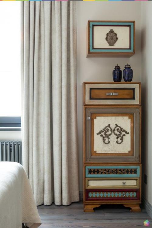 Квартира с зеркальным панно в высотке на Беговой ч. 2. 03