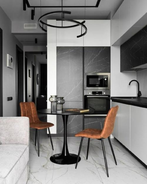 Интерьер в серых тонах можно назвать одним из классических и проверенных временем вариантов дизайна помещений. 04