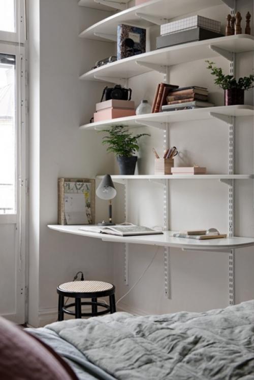 Светлая скандинавская квартира в естественных и мягких оттенках. 05