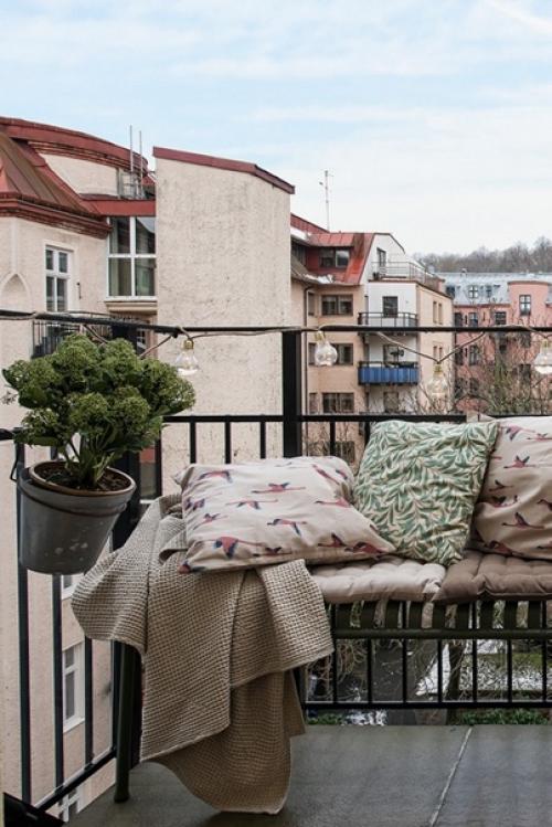 Светлая скандинавская квартира в естественных и мягких оттенках. 07