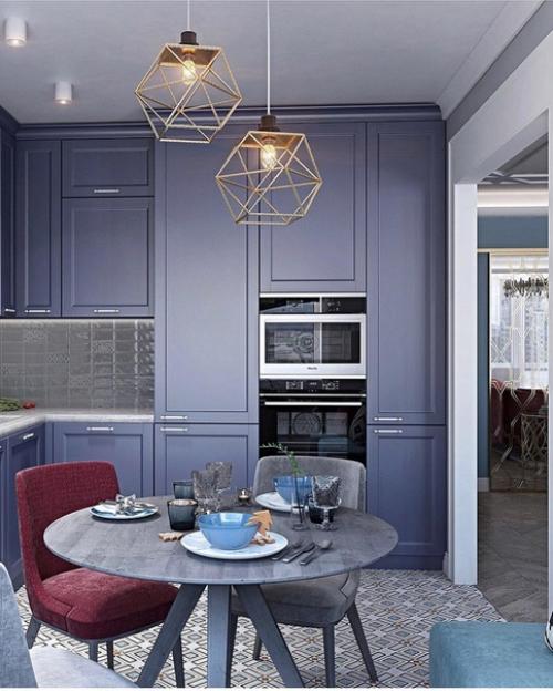 Как вам цветовая гамма этой кухни? 02