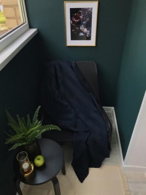 Смелые цвета в кухне и на балконе. 07