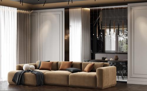 Дом. Кухня - гостиная. 01 Дом. Кухня - гостиная. 01