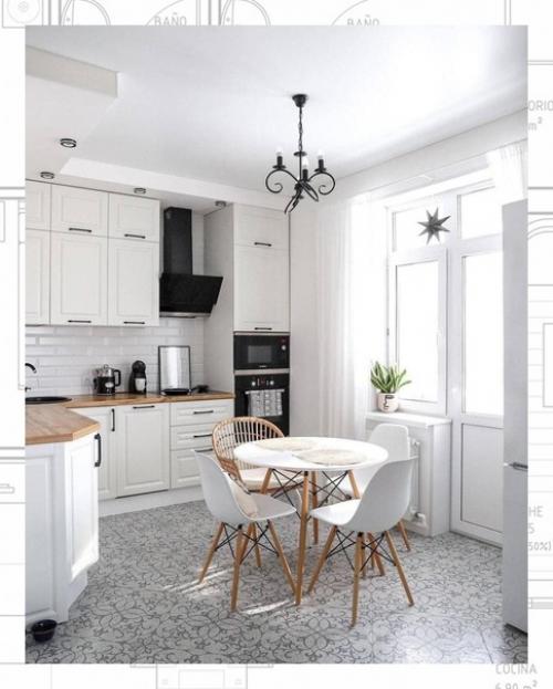 Восхищаться огромными домами с шикарным дизайном, проживая при этом в небольшой квартире - многим знакомая ситуация. 05