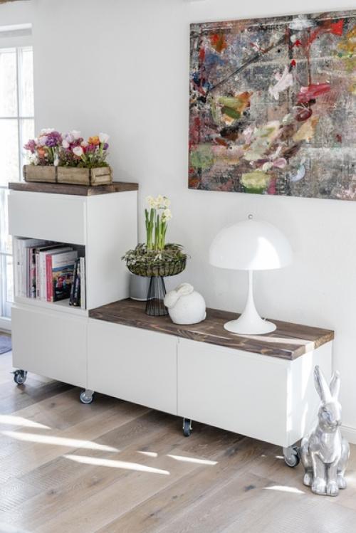 Хозяйка этого чудесного весеннего интерьера Кристель интересную мысль высказала. 01