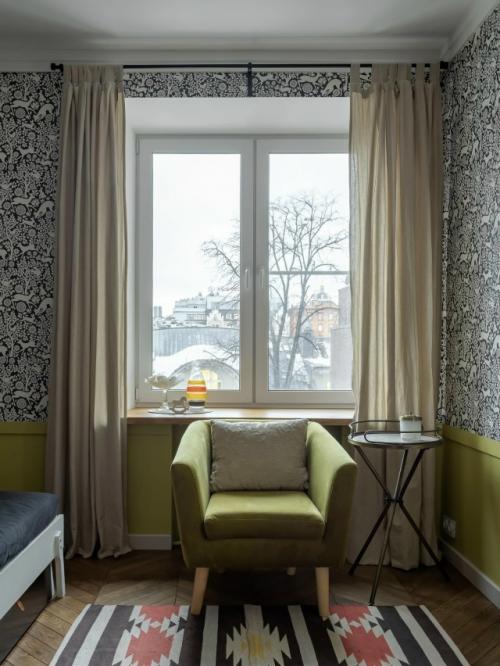 Эклектичный интерьер квартиры в старом фонде. 06 Эклектичный интерьер квартиры в старом фонде. 06