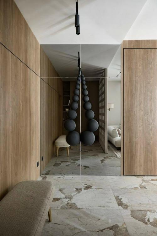 Современная неоклассика + минимализм: квартира в Перми. 04