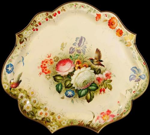 Жостовские подносы.  Жостовский промысел ведет свое начало с 1825 года. 09