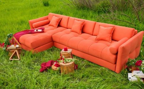 Диван цвета лета - мы выбираем яркие диваны в интерьер. 02