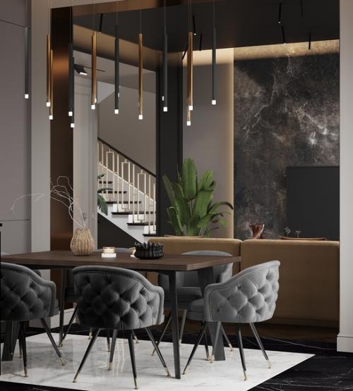 Дом. Кухня - гостиная. 05 Дом. Кухня - гостиная. 05