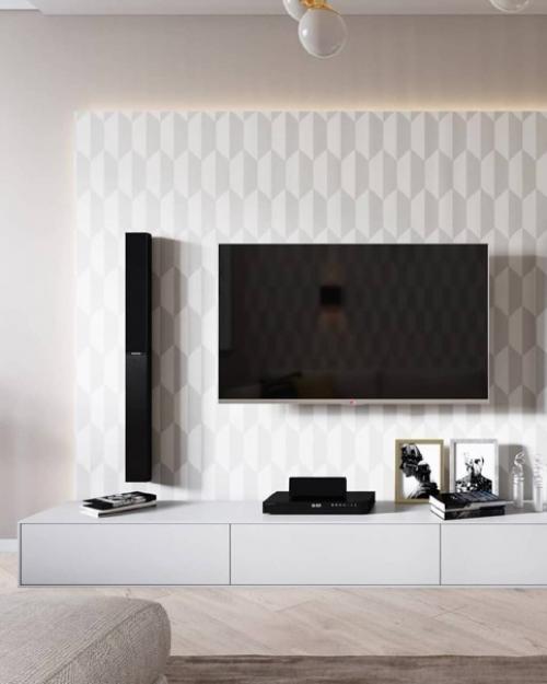 Дизайн - проект однушки в двух вариантах: теплый и холодный. 06