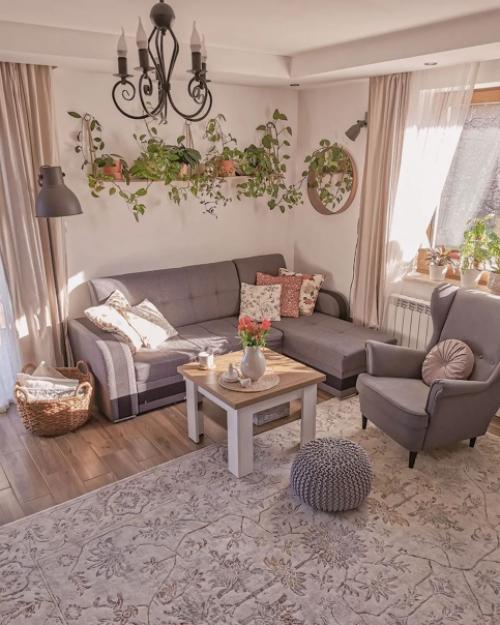 Очередной красивый скандинавский стиль интерьера загородного дома. 06