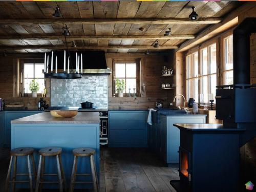 Уютное шале с видом на швейцарские Альпы. 01