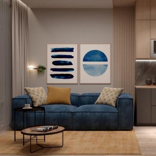 Кухня гостиная 17 кв. 03