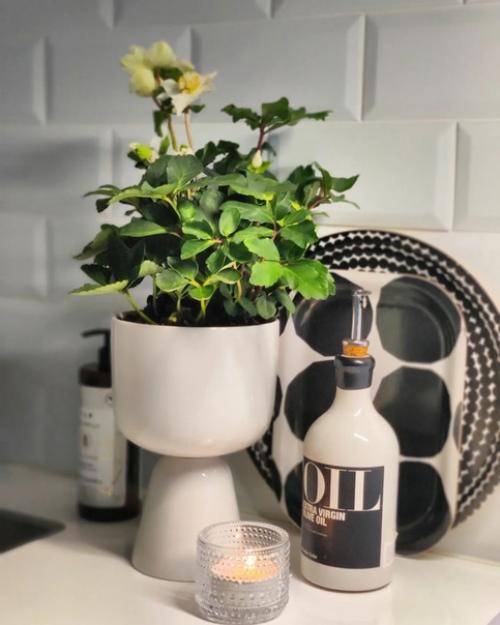 Монохромный дизайн этого финского дома с яркими и нежными акцентами обуславливает не только его стиль, но и удобство проживания. 04