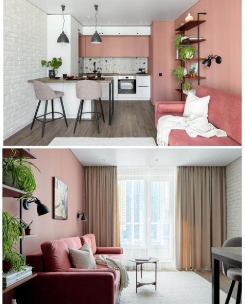 Создавая интерьер квартиры для молодой девушки. 04