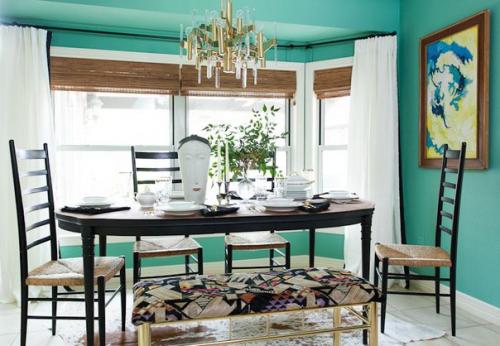 С каким цветом сочетается бирюзовый: 5 удачных комбинаций. 09