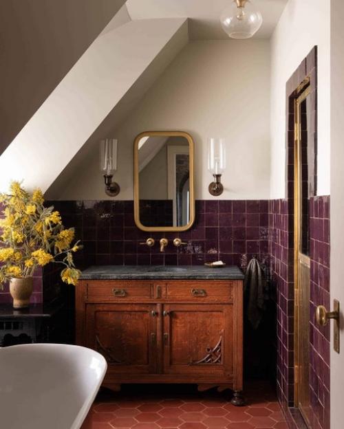 Цветочный уют в мансардной квартире. 08