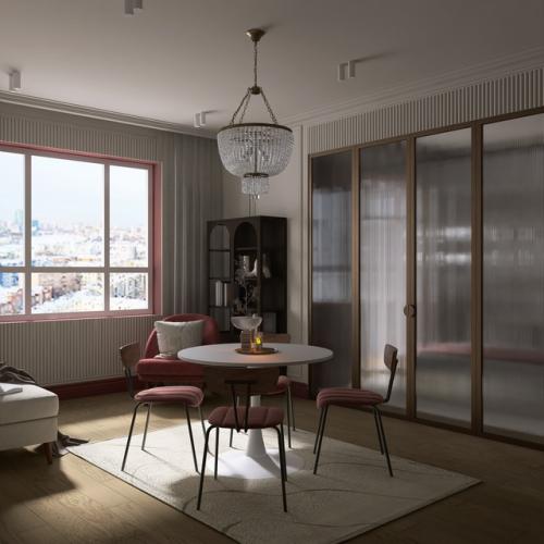 Интерьер про роскошную сдержанность. 01