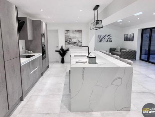 Современный интерьер. В белом цвете. 02