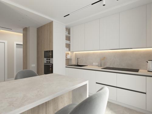 Дизайн - проект квартиры 56 м 2, г. СПБ. 03