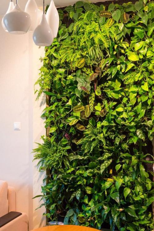 Интерьер из квартиры натуральных материалов. 02