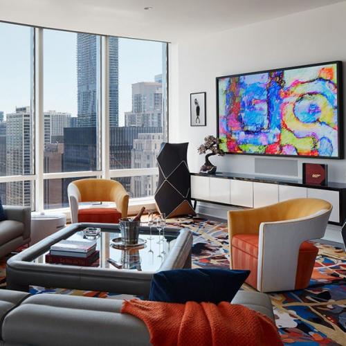 Смелость, оригинальность и инновационность - ключевые характеристики авангардного стиля в дизайне интерьера. 02