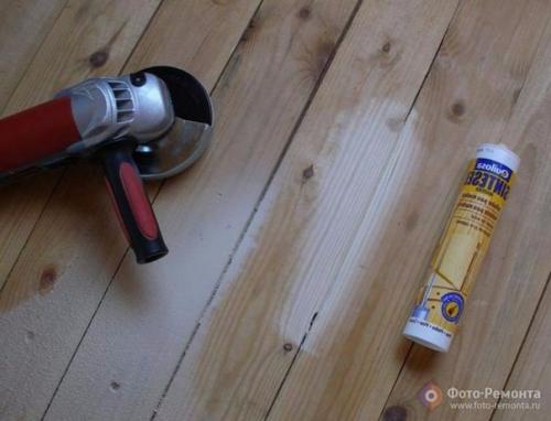 Как устранить скрип пола своими руками. 04