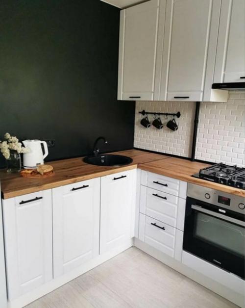 Уютная кухня. В светлых тонах. 03