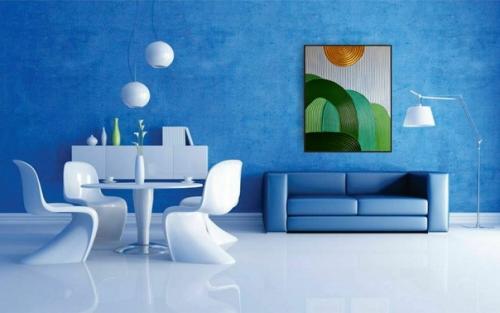 Абстрактная текстурная интерьерная картина. 05