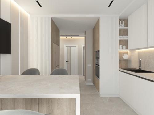 Дизайн - проект квартиры 56 м 2, г. СПБ. 01