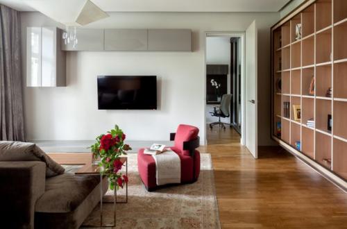 Как разместить телевизор в интерьере: 5 примеров от дизайнеров. 03