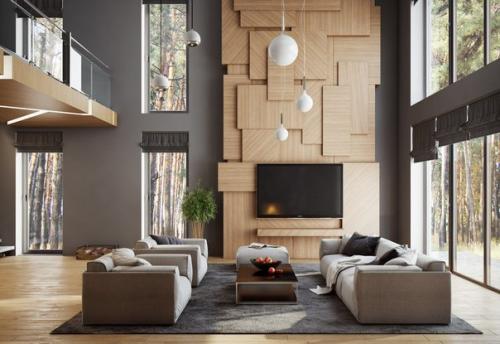 Как разместить телевизор в интерьере: 5 примеров от дизайнеров. 02