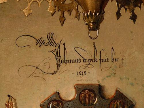 Картина Яна ван Эйка Портрет Четы Арнольфини считается самым обсуждаемым полотном эпохи раннего возрождения. 05