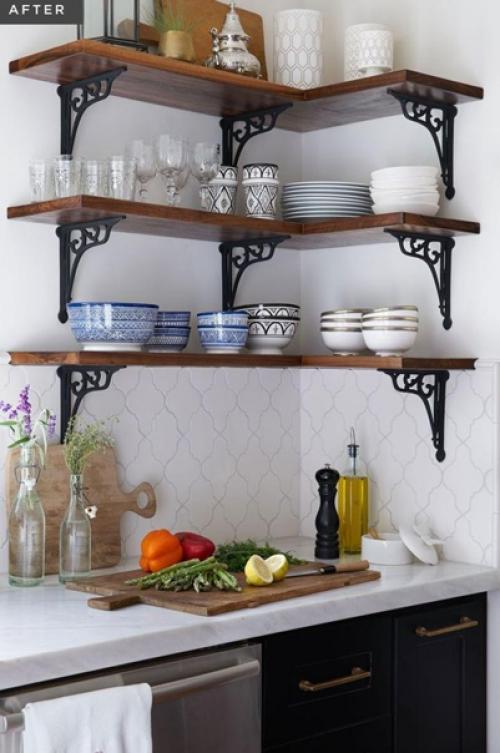 Варианты оформления. Интерьера кухни. 03