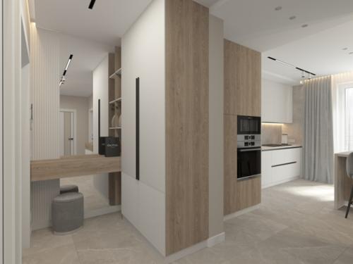 Дизайн - проект квартиры 56 м 2, г. СПБ. 06