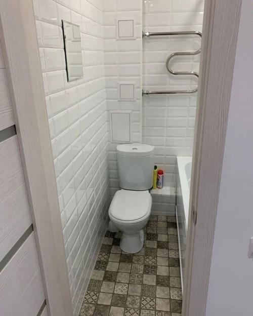 Сделали ремонт в нашей студии для сдачи, уложились в заготовленные 250 т. руб. 04