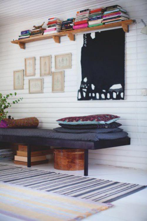 Маленький коттедж дачного типа с скандинавским интерьером. 06