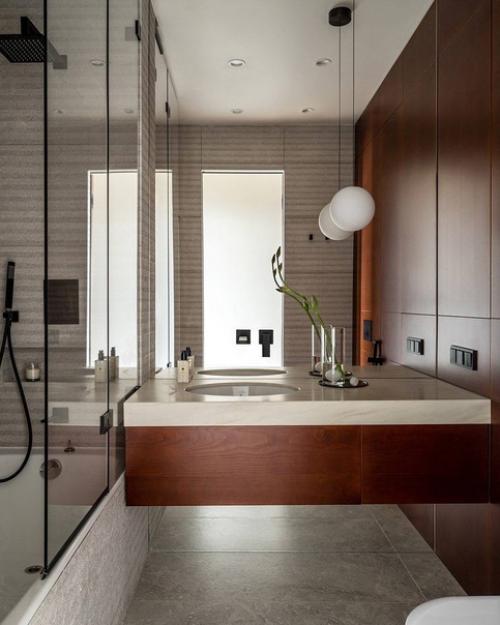 Современный интерьер московской квартиры. 07