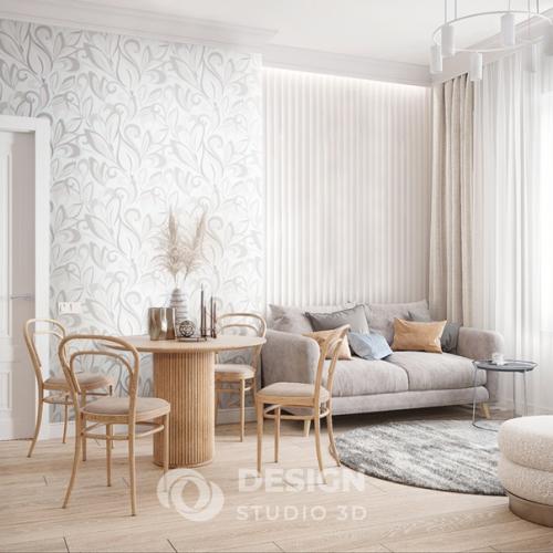 А знаете ли вы как гармонично совместить кухню и гостиную? 03