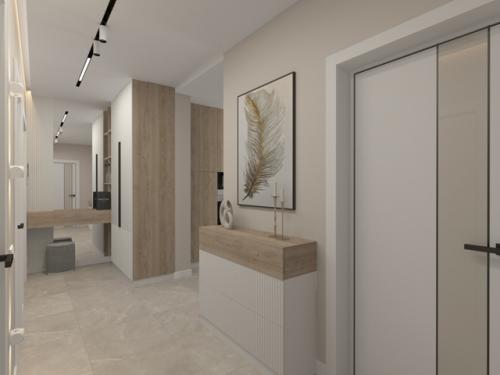 Дизайн - проект квартиры 56 м 2, г. СПБ. 07