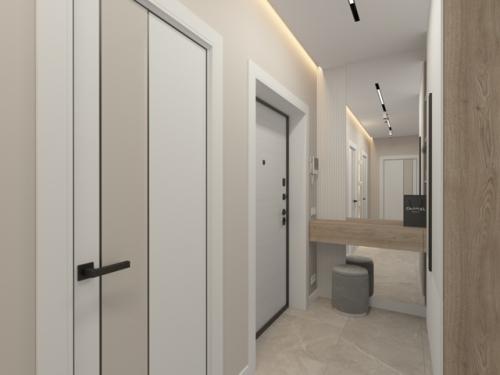 Дизайн - проект квартиры 56 м 2, г. СПБ. 08