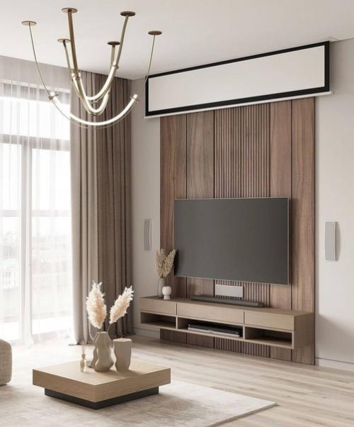 Интерьер кухни - гостиной для семьи с двумя детьми. 04