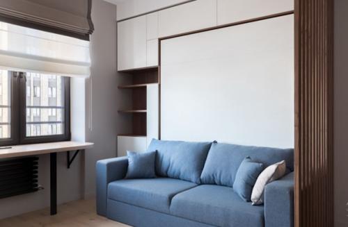 Современный интерьер квартиры - студии площадью всего 29 кв. 04