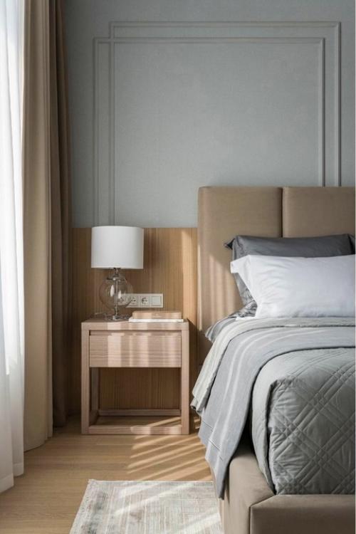 Скандинавская лёгкость в Екатеринбурге - интерьер 80 м с видом на город. 04